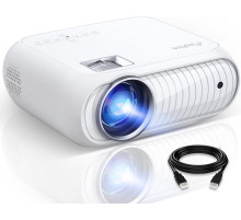 Міні-проектор ELEPHAS BL108 Phone Projector, роздільна здатність 1080P з яскравістю 8500 люкс, білий (my-20034)