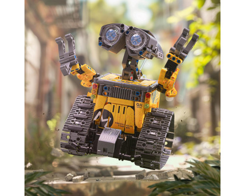 Набір для складання робота IKUPER B886 Technic, ДУ за допомогою програми, 631 деталі, жовтий (my-20057)