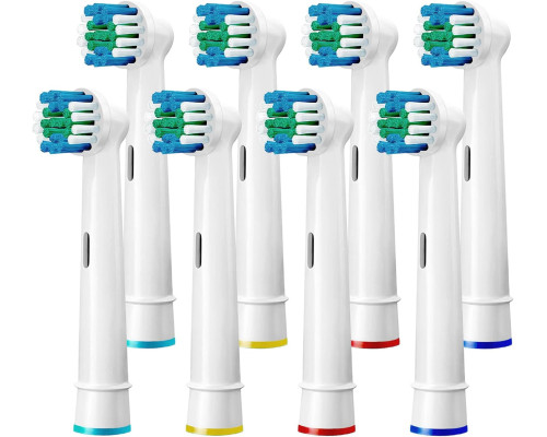 Сумісні насадки Yanaboo SB-17A-Y8 для зубної щітки Oral B, 8шт. білий (my-20130)
