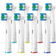 Сумісні насадки Yanaboo SB-17A-Y8 для зубної щітки Oral B, 8шт. білий (my-20130)
