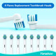 Сумісні насадки Yanaboo SB-17A-Y8 для зубної щітки Oral B, 8шт. білий (my-20130)