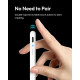 Стілус Metapen ME-APP152 для Apple iPad 2018-2025, білий (my-20202)