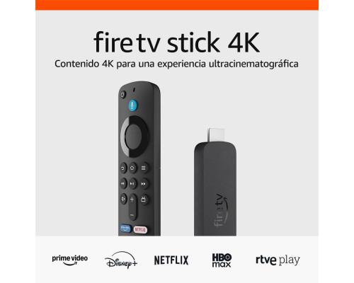 Пристрій потокової передачі Amazon Fire TV Stick 4K, сумісний з Wi-Fi 6 (my-20095)