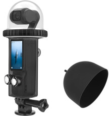 Чохол водонепроникний BRDRC XZLHY114 сумісний з DJI Osmo Pocket 3, чорний (my-20117)