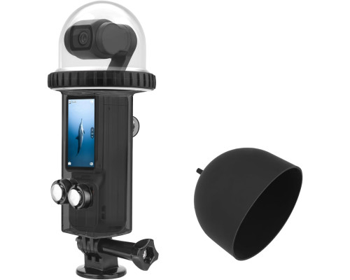 Чохол водонепроникний BRDRC XZLHY114 сумісний з DJI Osmo Pocket 3, чорний (my-20117)