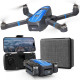 Безщітковий дрон Toladrone TL16 з камерою 4K HD, синій (my-21030)