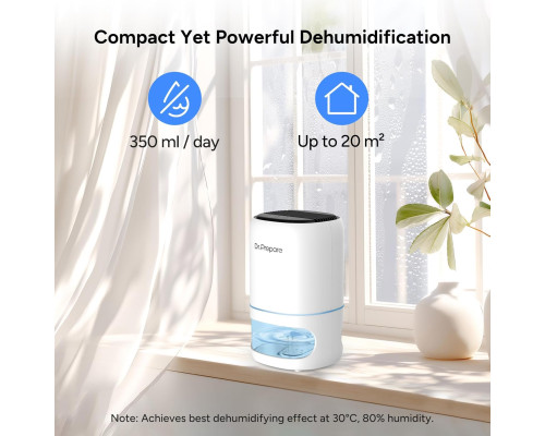 Електричний осушувач повітря Dr.Prepare DDH300ML 300 мл, білий (my-21078)