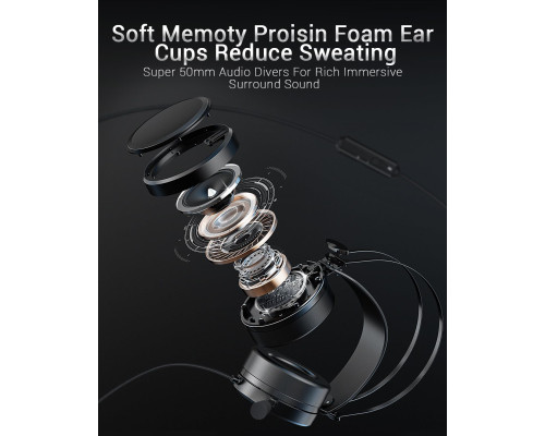 Ігрова гарнітура з шумоподавленням NUBWO N7 (my-21080)