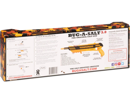 Мухобійка Bug-A-Salt BS63-OC Crush Edition, помаранчевий (my-21133)