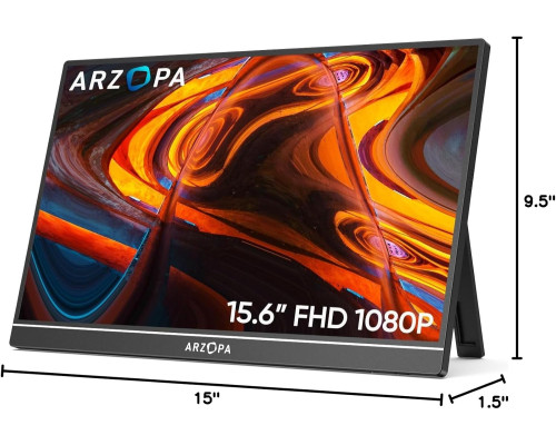 Портативний монітор ARZOPA A1 15,6'' FHD 1080P (my-21054)