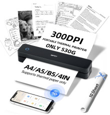 Портативний термопринтер iDPRT MT610 Pro, чорний (my-21033)