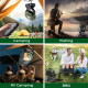 Портативний вентилятор HAWANA TF-15 20000 мА·год, зелений (my-21058)