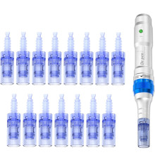 Змінні картриджі Lazzybeauty Dr.pen Ultima A6 з 12 голками для мікронідлінгу (my-21168)