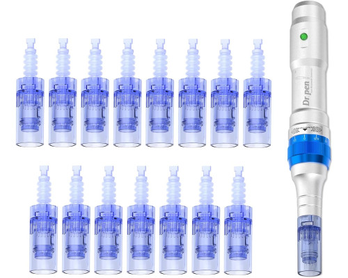 Змінні картриджі Lazzybeauty Dr.pen Ultima A6 з 12 голками для мікронідлінгу (my-21168)