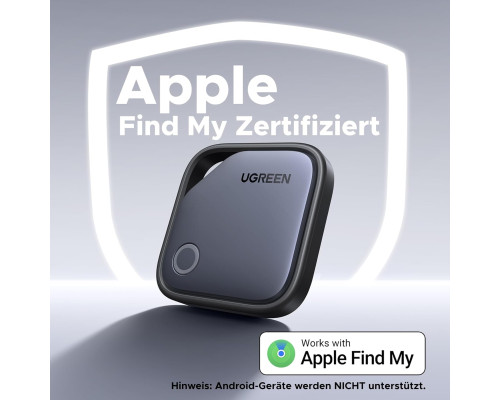 Трекер UGREEN 45297 сумісний з Apple Find My (my-21136)