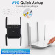 Підсилювач Wi-Fi Anluomafuy WD-1203U, ретранслятор, 1200 Мбіт/с, чорний (my-21120)