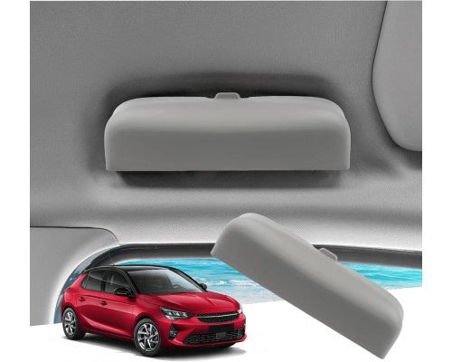 Чохол для сонцезахисних окулярів GAFAT сумісний із Opel Corsa F Astra L Grandland сірий (6094)