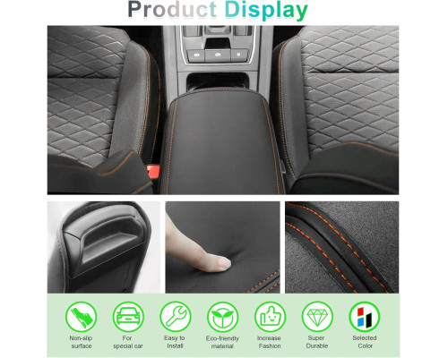 Чохол GAFAT на центральний підлокітник для Seat Leon MK4 (6076)