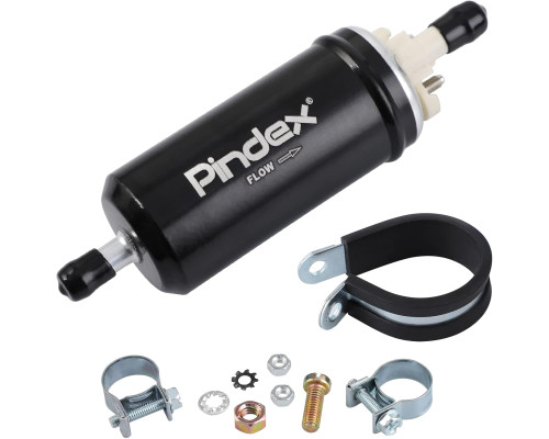 Електричний паливний насос Pindex 12В чорний (6034)