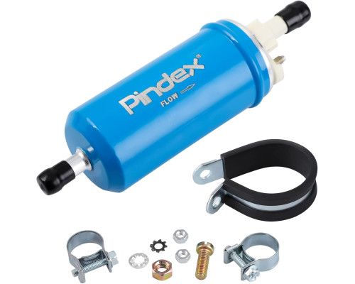 Електричний паливний насос Pindex 12В синій (6033)
