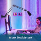 Мікрофонна стійка YOUSHARES сумісний із Blue Yeti/HyperX QuadCast чорний (6015)