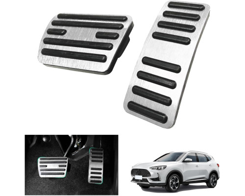 Накладки GAFAT на педалі акселератора та гальма для MG ZS/MG HS/MG 5/MG Marvel R (6074)