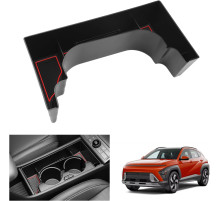 Органайзер GAFAT поряд з підсклянником сумісний з Hyundai Kona SX2 2024 2025 2026 червоний (6102)