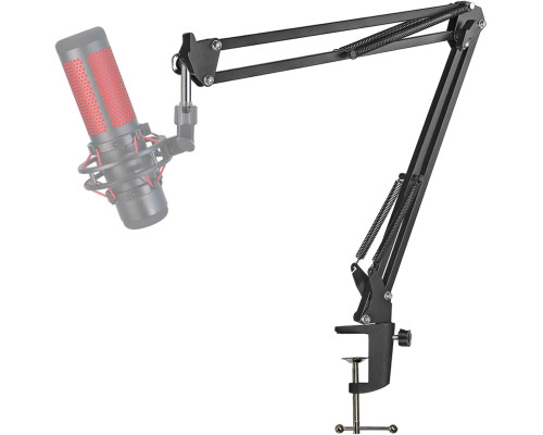 Підставка для мікрофона YOUSHARES сумісний з HyperX QuadCast Boom Arm чорний (6018)