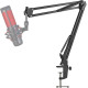 Підставка для мікрофона YOUSHARES сумісний з HyperX QuadCast Boom Arm чорний (6018)