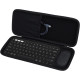 Жорсткий чохол Lebakort для клавіатури сумісний з Logitech Pebble Keys 2 Combo K380s чорний (6013)