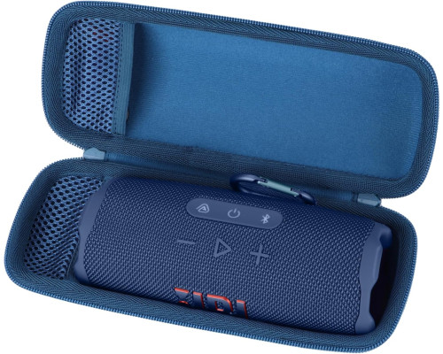 Жорсткий чохол Lebakort сумісний з Bluetooth-колонкою JBL Flip 6 синій (6012)