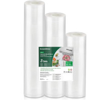 Вакуумні пакети Bonsenkitchen VB3217, 20/25/28 x 300 см (3 рулони) (5008)