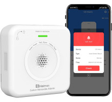 Розумний детектор чадного газу CO HEIMAN WS-725ES WLAN Wi-Fi (0069)