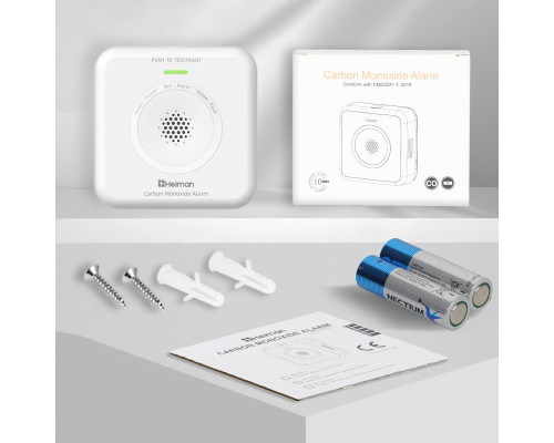 Розумний детектор чадного газу CO HEIMAN WS-725ES WLAN Wi-Fi (0069)