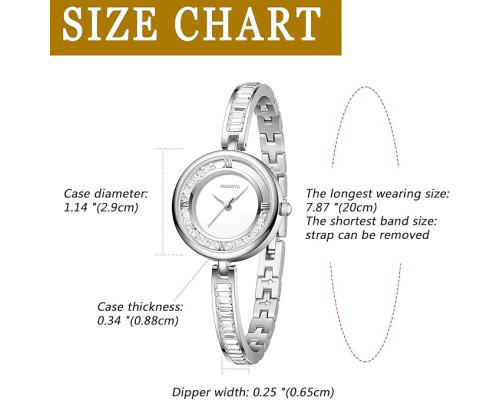 Жіночий кварцовий годинник JewelryWe JW343P51486-3 (5115)