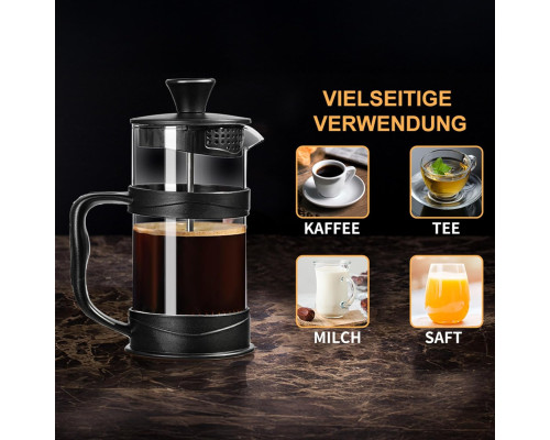 Кавоварка/френч-прес PARACITY Coffee Press 1000 мл з 3 фільтрами (5120)
