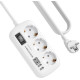 Подовжувач ROOTOMA на 3 розетки + 4 USB 1,5 м/4000 Вт (5066)