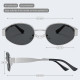 Сонцезахисні окуляри з металевою оправою Livho Retro Polarized з захистом UV400 (5165)