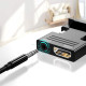 Адаптер VIEVRE HDMI-VGA з 3,5-мм штекером для ПК/ноутбука/VGA-монітора/PS4/3/Xbox/HDTV (0151)