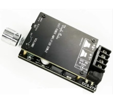 Аудіопідсилювач TPA3116 2.0 2х50Вт/Bluetooth 5.0/AUX ZK-502C (0165)