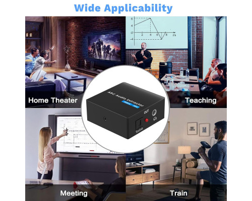 Аудіоадаптер AMANKA mo-92 HDMI ARC 192 кГц ARC (3177)
