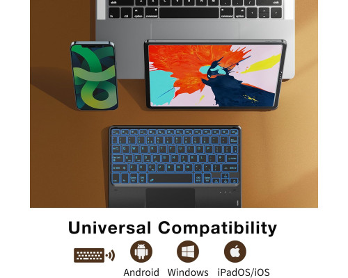 Бездротова клавіатура CACOE K08BT для iPad/Samsung/Lenovo/Windows (2167)
