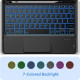 Бездротова клавіатура CACOE K08BT для iPad/Samsung/Lenovo/Windows (2167)