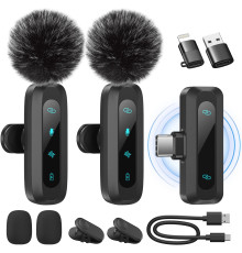 Бездротовий петличний мікрофон WARM BOX J3 для iPhone/iPad (4180)