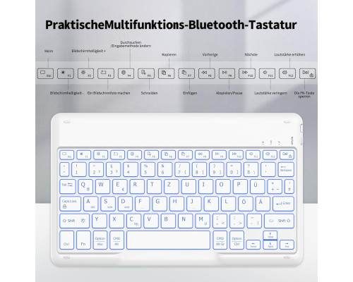 Bluetooth-клавіатура EasyAcc ‎K02 для Android/iPad (3040)