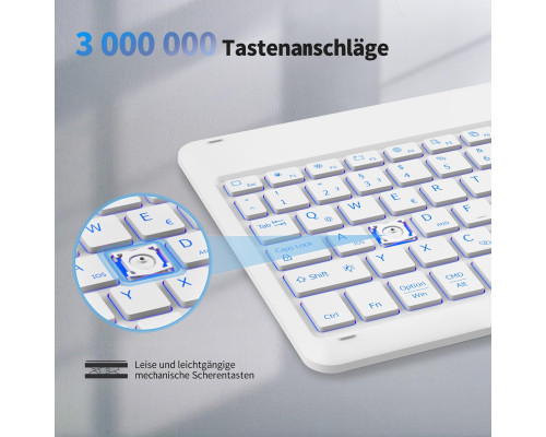Bluetooth-клавіатура EasyAcc ‎K02 для Android/iPad (3040)