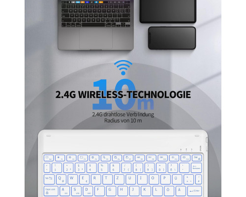 Bluetooth-клавіатура EasyAcc ‎K02 для Android/iPad (3040)