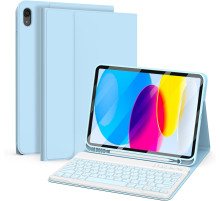 Чохол-клавіатура з тримачем для стилуса Besky для iPad (2121)