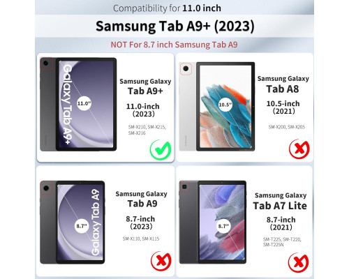 Чохол CACOE 01CSXTA9P для планшета Samsung Galaxy A9+ Plus (2180)