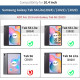 Чохол іззахисною плівкою для екрану для Samsung Galaxy Tab S6 Lite 2024/2022/2020 10.4 дюймів (2056)